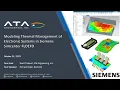 Modeling Thermal Management of Electronic Systems in Siemens Simcenter FLOEFD