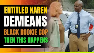 Download Entitled Karen Thinks She's Better Than Black Rookie Cop. Then This Happens MP3