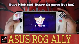 ASUS ROG Ally with Batocera OS Retro Gaming Bliss