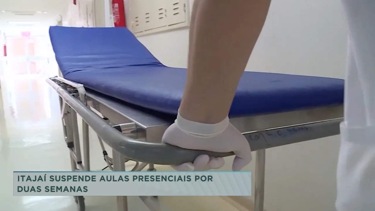 Itajaí suspende aulas presenciais por duas semanas