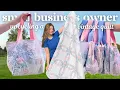 Download Lagu The BTS of designing and sewing an upcycled collection🌸🧵✨// turning a quilt into 8 tote bags👜