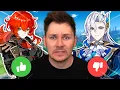 I Ranked EVERY Character s Design In Genshin Impact
