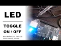 Toggle the BeagleBone Black USER LED sysfs