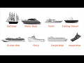 Every Type of Ship Explained