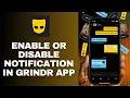How to Enable or Disable Notifications in Grindr App 2025