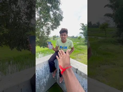 Magic ✨ nahi hua to bhai ne apna mobile pani me feek diya #shortvideo #magic #viralvideo #viral