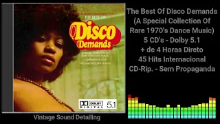 The Best Of Disco Demands Rare 1970 s Dance Music 5 CD s - Dolby 5 1 de 4 Hs