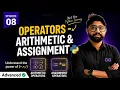 Python Arithmetic Assignment Operators Explained Learn Python from Scratch Episode 08