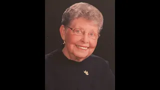 The funeral of Isabelle Isie Winius