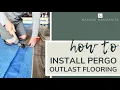 How To Install Pergo Outlast Flooring DIY Laminate Floor Installation for Beginners