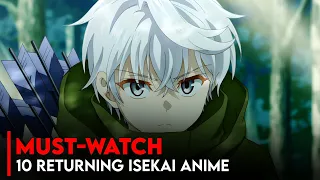 top 10 most anticipated returning isekai anime of 2026