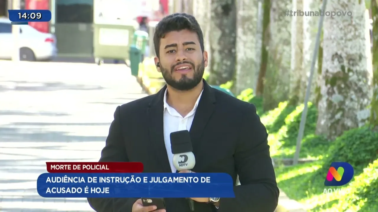 Morte de policial: audiência de instrução e julgamento de acusado é hoje