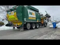Waste Management Garbage Truck Mack Low Ride Slamming Cranston Trash Totes