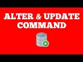 Alter And Update Command In SQL Oracle SQL Tutorial for beginners Techie Creators