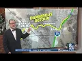 Dangerous detour from I-15 closure