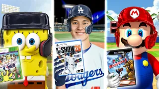 I Tried Hitting A Home Run In EVERY Baseball Game Ever