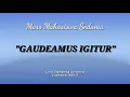 LAGU MARS MAHASISWA SEDUNIA (LIRIK MUSIK) GAUDEAMUS IGITUR LAGU WISUDA