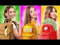 Download Lagu Poor vs Rich vs Giga Rich Girl! Who Gets the School Crush?