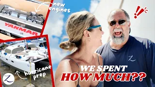 our BIGGEST COSTS of last year! (full breakdown – Caribbean sailing)