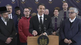 Governor Cuomo Meets With Jewish Faith Leaders and Holds a Press Briefing in Suffern