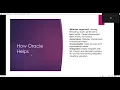 Oracle Talent management -