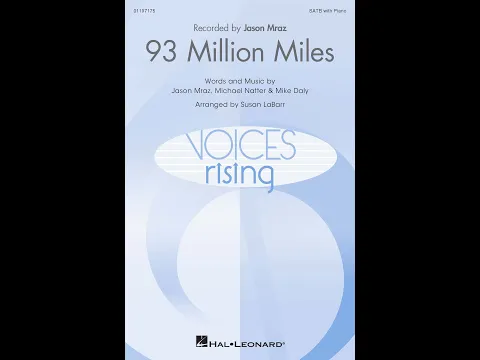 Download MP3 93 Million Miles (SATB Choir) - Arranged by Susan LaBarr