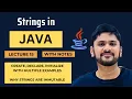 Strings in Java Create Declare Intialize Immutable Java Tutorial for Beginners Amit Thinks