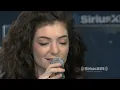 Lorde - "Tennis Court" [LIVE @ SiriusXM] | The Spectrum