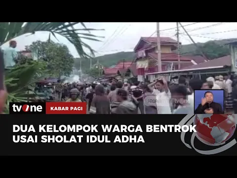 Bentrok Warga di Buton, Puluhan Anggota TNI & Polri Disiagakan