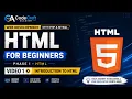 HTML Tutorial for Beginners Introduction to HTML Web Development with PHP MySQL