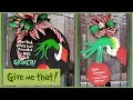 Grinch Hand Wreath Christmas Decorations