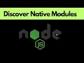 Native NodeJS Modules