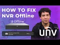 How to fix NVR Offline IP Address Keeps Changing
