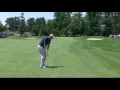 Billy Hurley III sticks approach on No. 1 at Quicken Loans