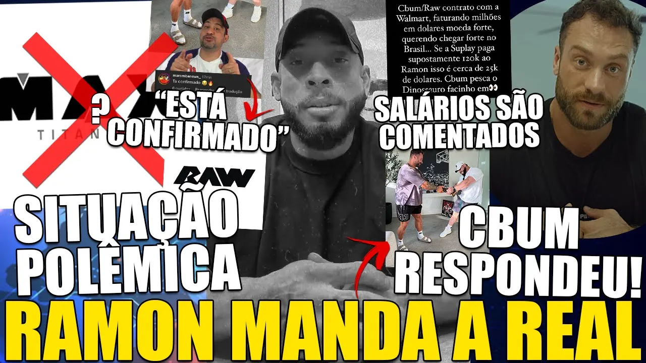 RAMON MANDOU A REAL! SAÍDA DA MAX PARA IR COM CBUM PARA A MARCA DELE É COGITADA PELO PÚBLICO