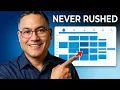 How to Build a Calm and Consistent Schedule That You Will Stick To