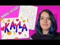 Let s Draw Bubble Letters