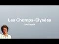 Joe Dassin - Les Champs-Elysées (Paroles)