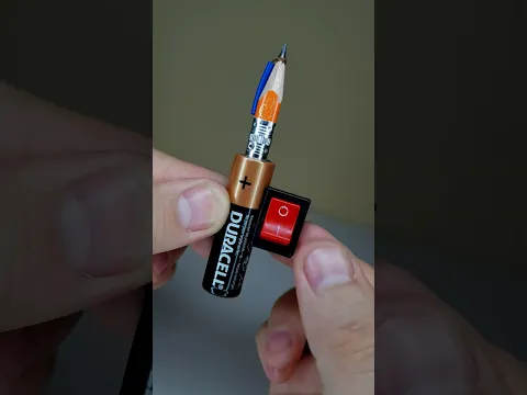 WOW😱 Mini Soldering Iron from Ordinary Batteries😱