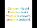 Bilal hancı ft Özkan Meydan (sevdanın böylesi) karaoke