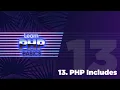 13 - PHP Basics