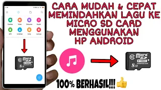 Download CARA MASUKIN LAGU/MUSIK KE MICRO SD CARD MENGGUNAKAN HP ANDROID | BY Sesilia Gabriella | INDONESIA MP3