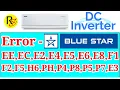 Blue Star Inveter Ac All Error Code Solve