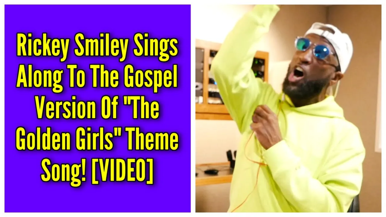 Singing Along To The Gospel Version Of "The Golden Girls" Theme Song!
