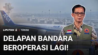 Abu Vulkanik Anak Krakatau Sudah Mereda, Delapan Bandara Kembali Beroperasi | Liputan 6