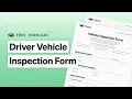 Creating a Driver Vehicle Inspection Form w Free Template Fleet Management Tools