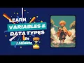 JavaScript Basics Variables Data Types Explained in a minute