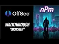 Offsec Proving Grounds Walkthrough - Monster