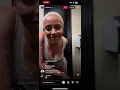 Doja cat showing nipples on ig live