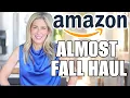 Amazon Fall Fashion Haul 2026 Wear-Now Early Fall Outfits